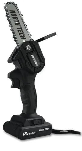 North Tech 18V 4" Cordless Pruning Chainsaw