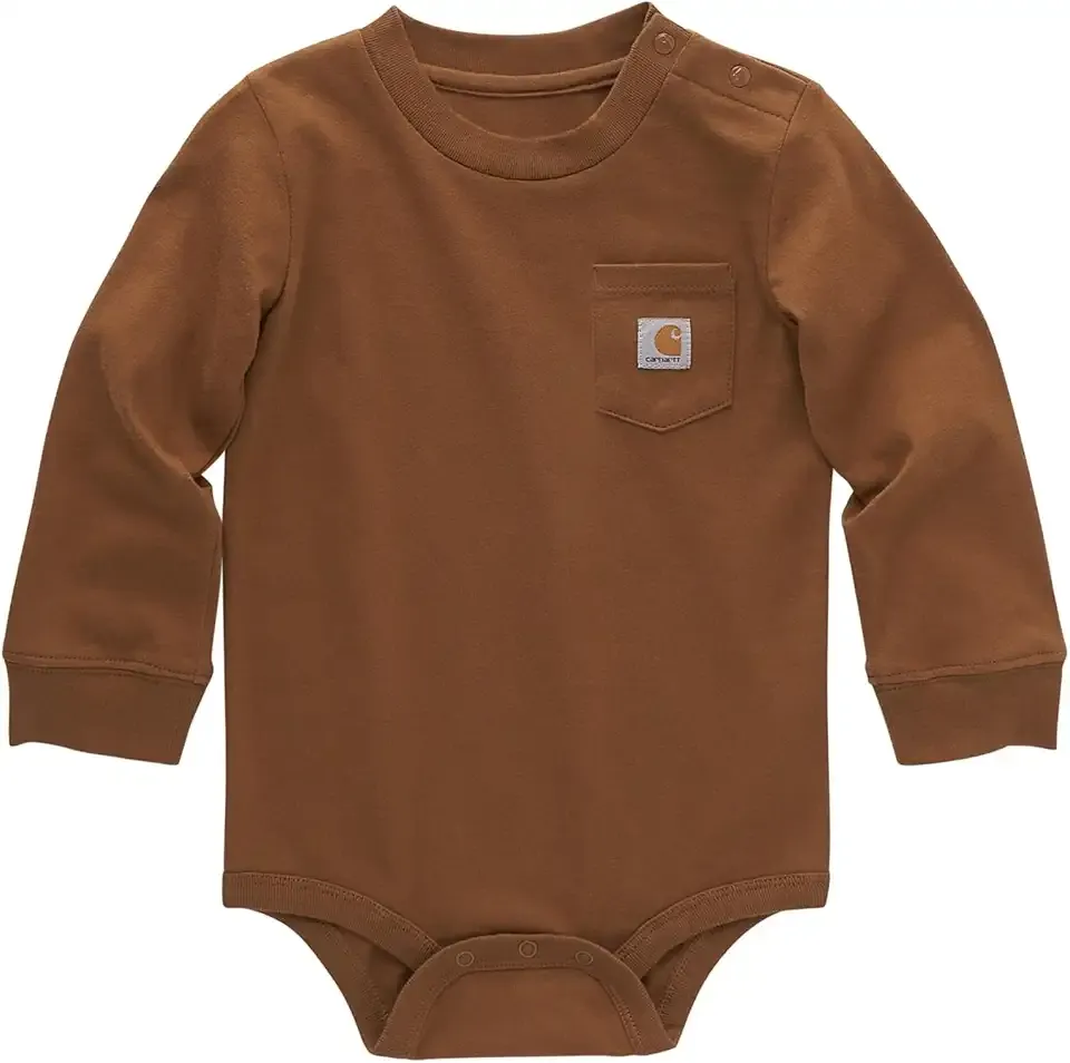 Long-Sleeve Pocket Bodysuit