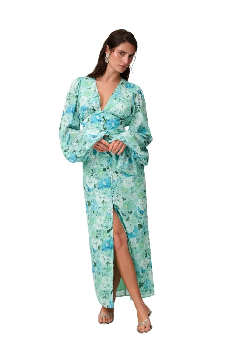Positano Dress - Mint Green