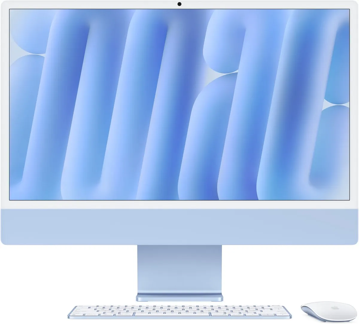 Apple iMac 24 inch M4 (10 core CPU/10 core GPU) 24GB/512GB Blauw QWERTY