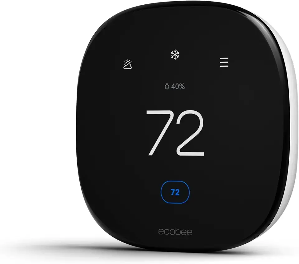 Smart Thermostat Enhanced, Programmable Wifi Thermostat | Works with Siri, Alexa, Google Assistant - Energy Star Certified - Smart Home. Energy saving thermostat.