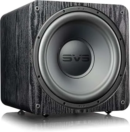 SVS SB-1000 Pro Subwoofer (Black Ash) | 12-in Driver, 325 Watt RMS, Sealed Cabinet SVS SB-1000 Pro Subwoofer (Black Ash) | 12-in Driver, 325…
