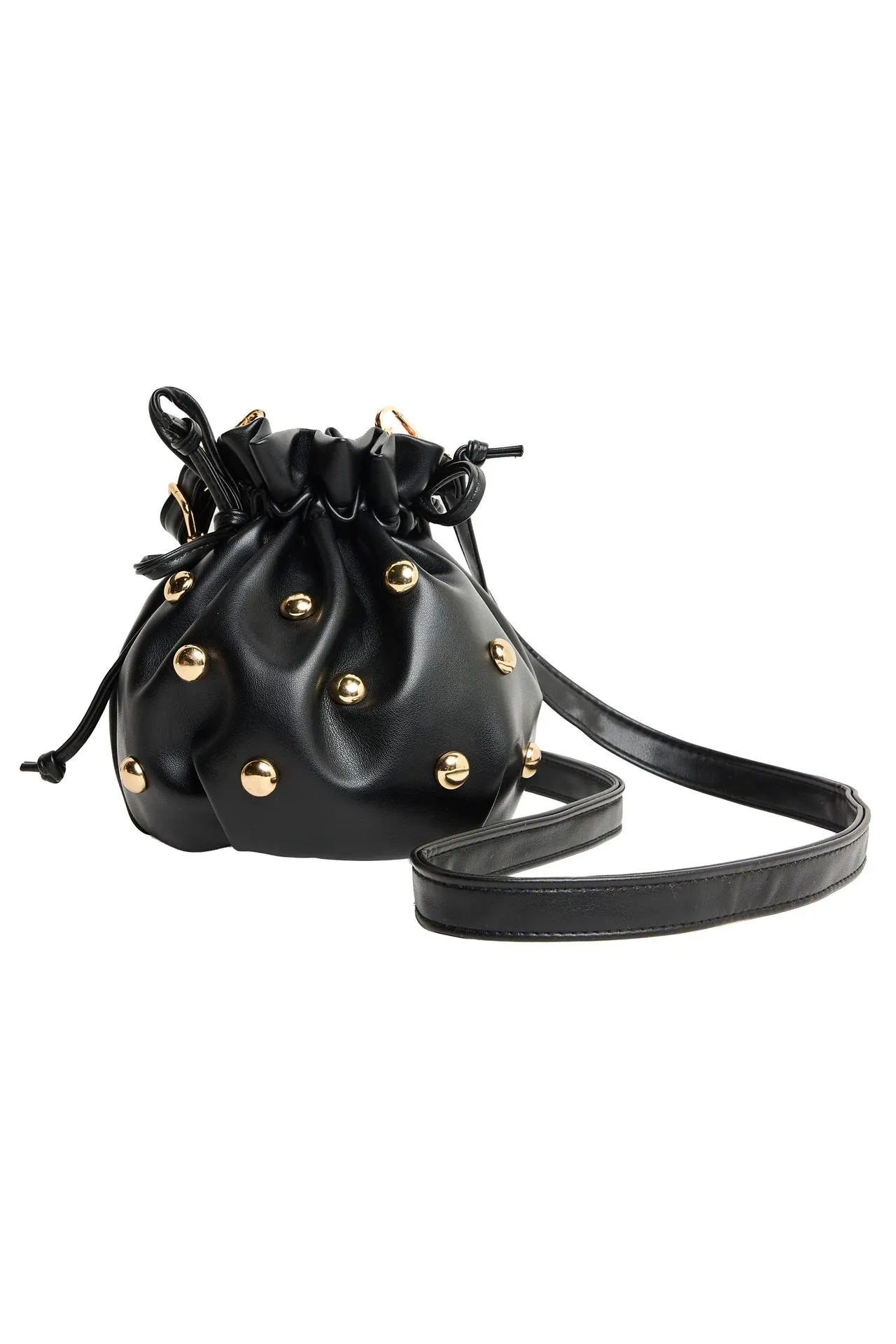 Zwarte tas met studs