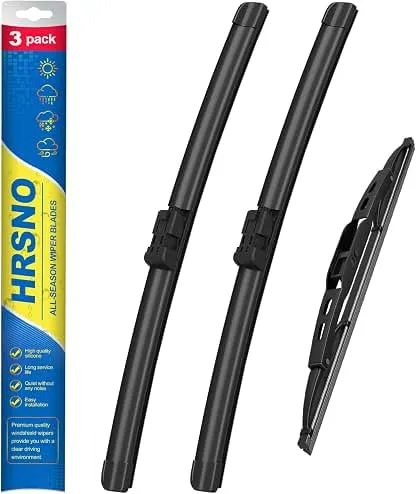 3 Wiper Blades for 2010-2017 Chevrolet Equinox Windshield Wipers | All-Season Beam Design-Quiet Streak-Free - Exact Fit Replacement for Chevrolet Cars (24"/17"/13") Top Lock 3 Wiper Blades for 2010-2017 Chevrolet Equinox Windshiel…