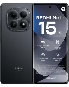 Xiaomi Redmi Note 15 5G 128GB - Zwart