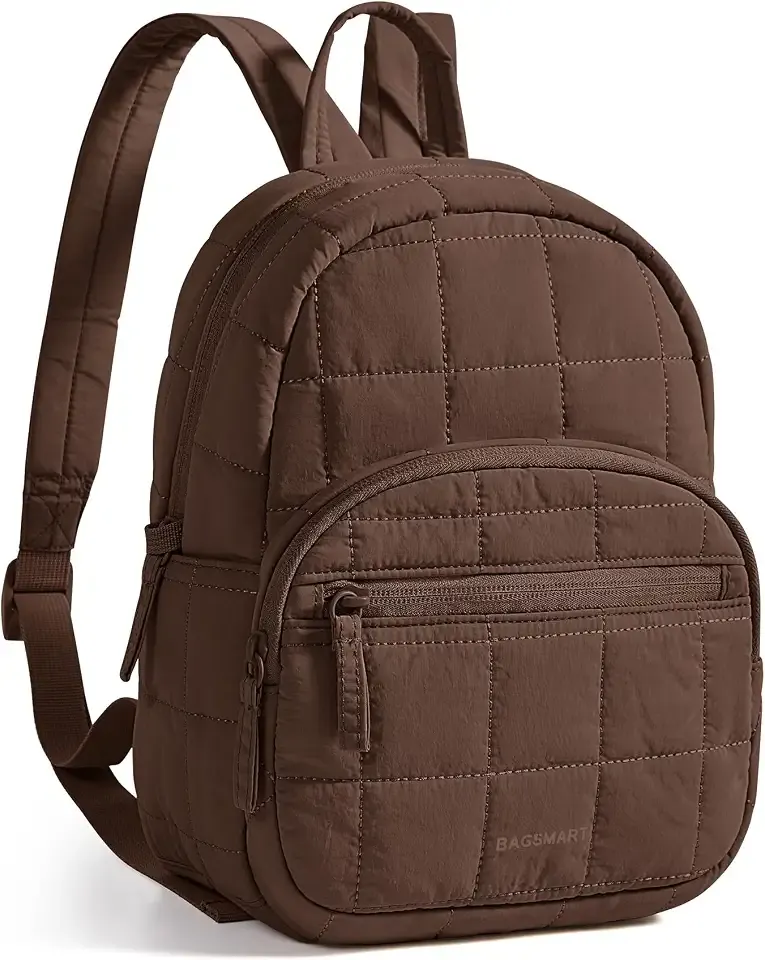 Mini Backpack for Women, Small Backpack Purse, Dark Mocha