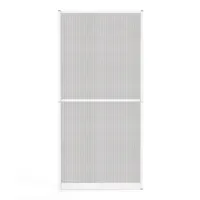 Aluminium Fliegengitterbausatz Tür SLIMPLUS, 100x210cm braun