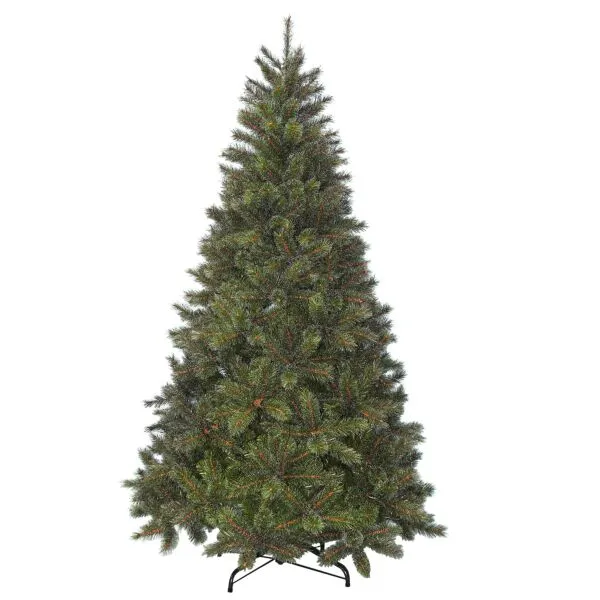 National Tree Company 31HFOGM70 Frosted Ontario Medium Green Hinged 213 cm