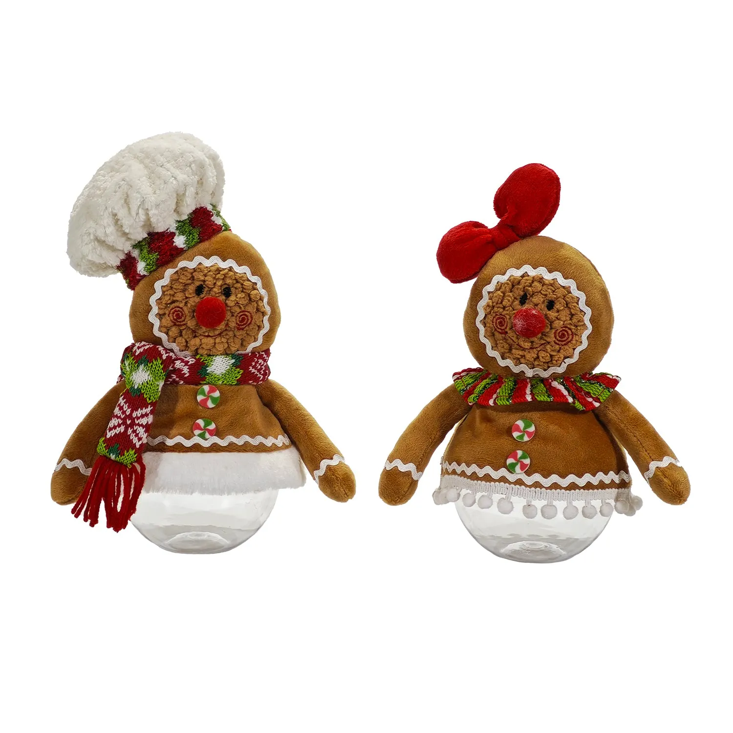 Barattolo Natalizio Pan di Zenzero h25 cm