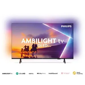 Smart Tv Philips 65 Pud8250/77 Smart Qled 4k Ambi Titan