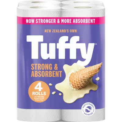 Tuffy White 2 Ply Paper Towels