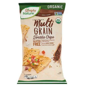 Organic Multigrain Tortilla Chips, 8.25 oz