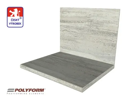 Kuchyňská pracovní deska TRAVERTIN SVĚTLÝ 38x635x4100 mm