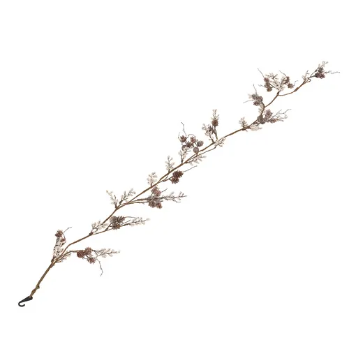 Enchanted Forest® 6' Pinecone Beads Glitter Artificial Christmas Garland