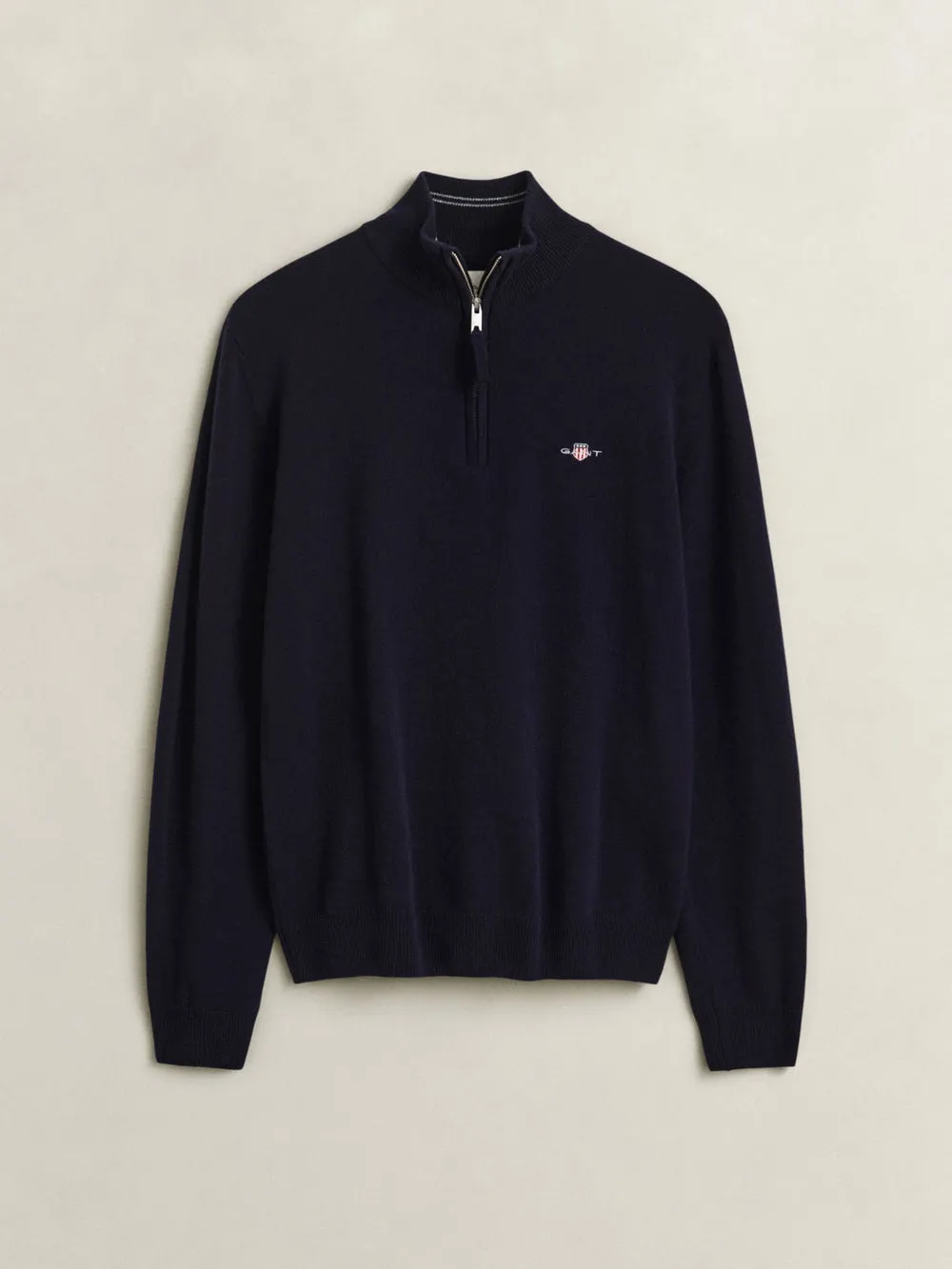 Lammeull Genser Med Half-Zip