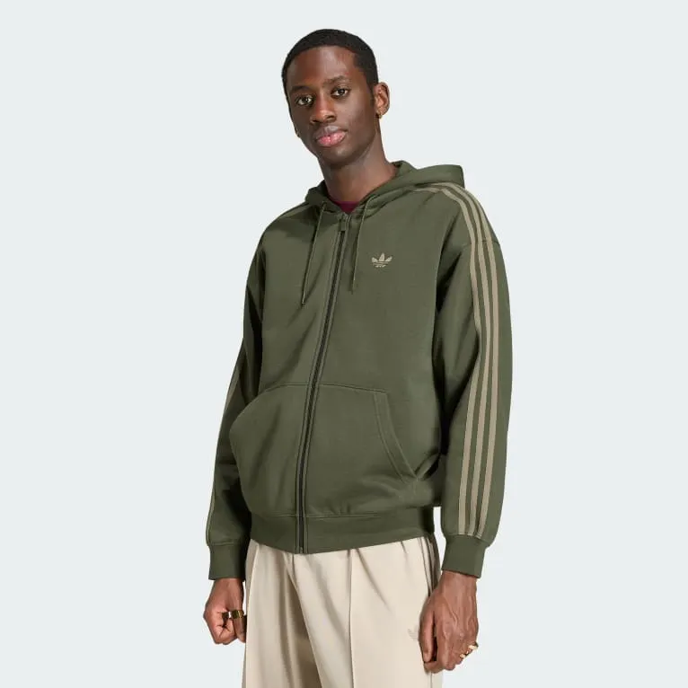 adidas Adicolor Oversize Full-Zip Hettegenser