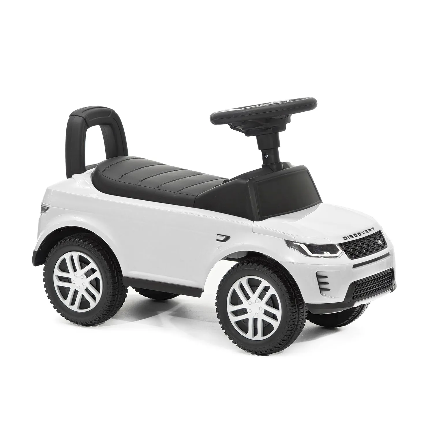Land Rover Discovery Ride-On Cavalcabile Bianca con Musica 12+ Mesi