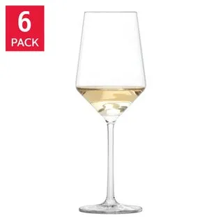 Zwiesel Glas Pure White Wine Glass 13.8 oz, Set of 6