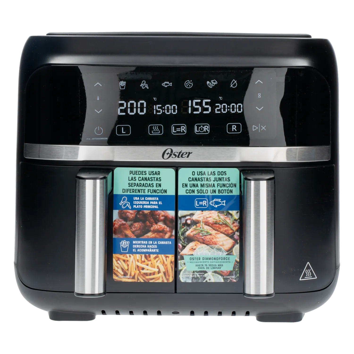 Air Fryer Doble Canasta OSTER 7,6 Litros
