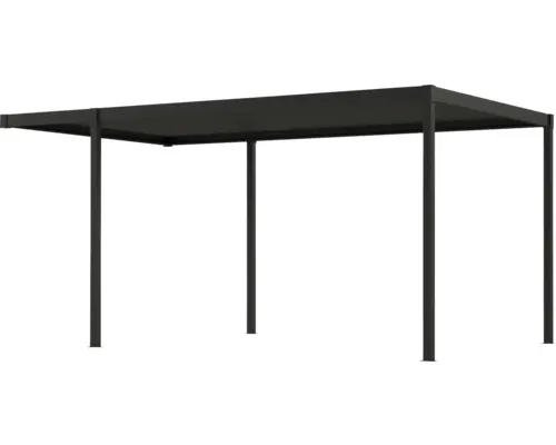 Přístřešek na auto Konsta Carport 300x500cm sloupky 8x8cm antracit