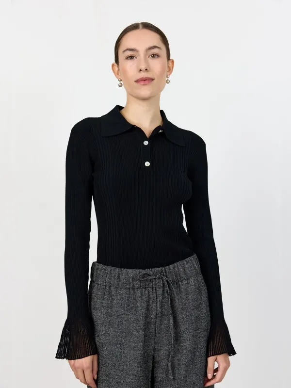 Obi 1 Cardigan Black