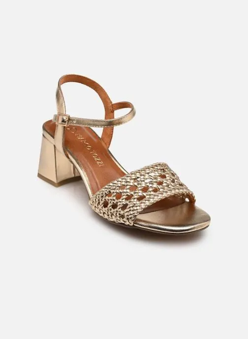 Sandalen 28382-44 dames goud en brons