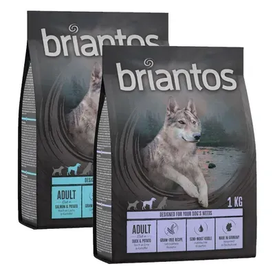 Lot mixte : Briantos Adult SANS CÉRÉALES pour chien
