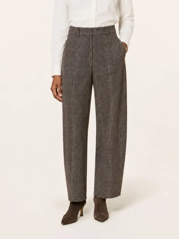 Edita Mouline Check Brown/Grey
