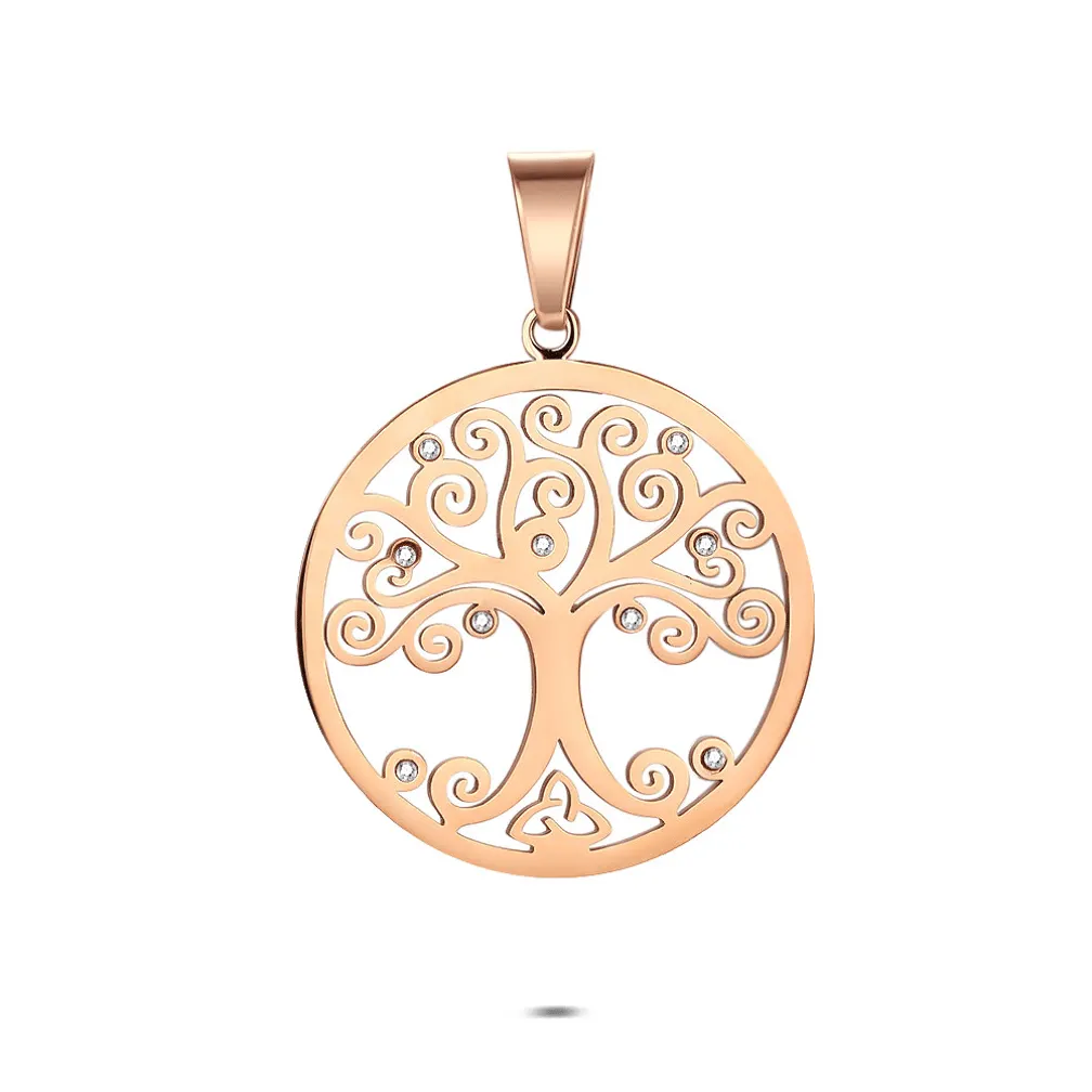 Hanger in edelstaal, boom des levens