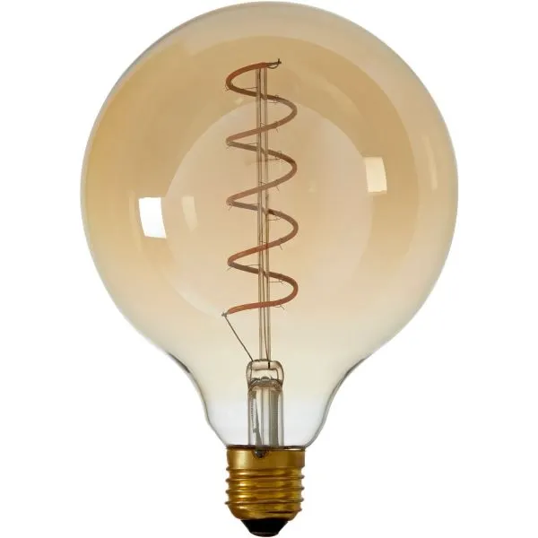 E27 Ledlamp Luce amber 4 Watt 12,5 cm bol