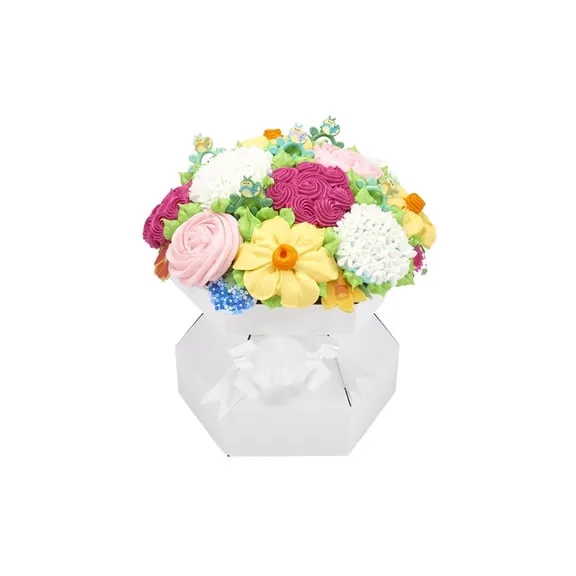 SPRING FLORAL CUPCAKE BOUQUET $19.94