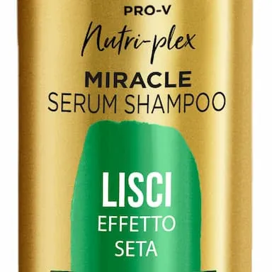 Pantene Pro-V Nutri-Plex Miracle Serum Shampoo Lisci Effetto Seta 250 Ml