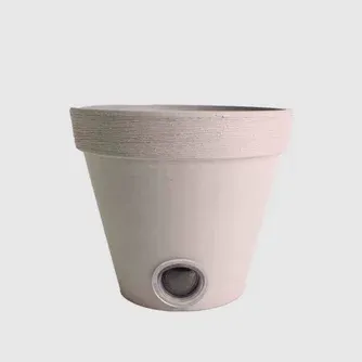 Boston Living Persephone Medium Self Watering Planter Pot Lt. Grey
