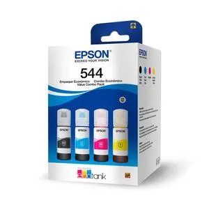 Botella de Tinta Epson T544520-4P CMYK x4