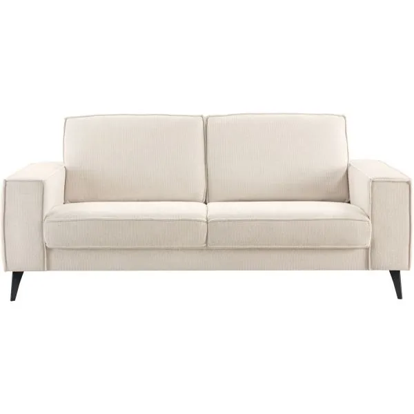 2,5 zitsbank Barrio ecru 2x70 basic comfort