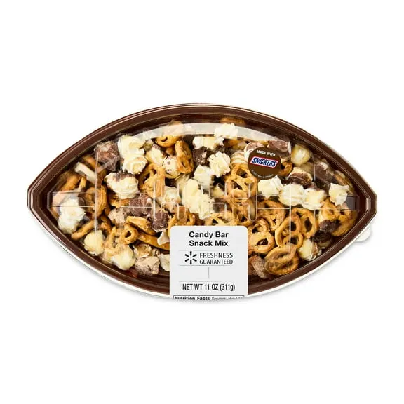 Freshness Guaranteed Candy Bar Snack Mix in Football-Shaped Container, 11 oz (Shelf Stable) $8.64 78.5 ¢/oz