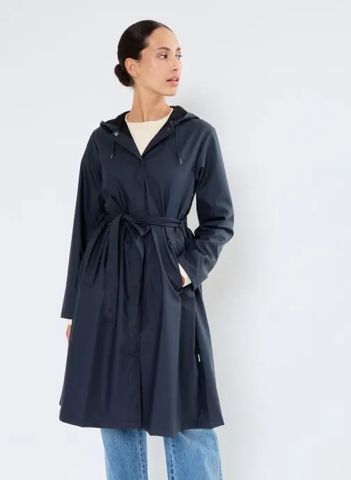 Regenjassen A-Line Longer W Jacket W3 dames blauw