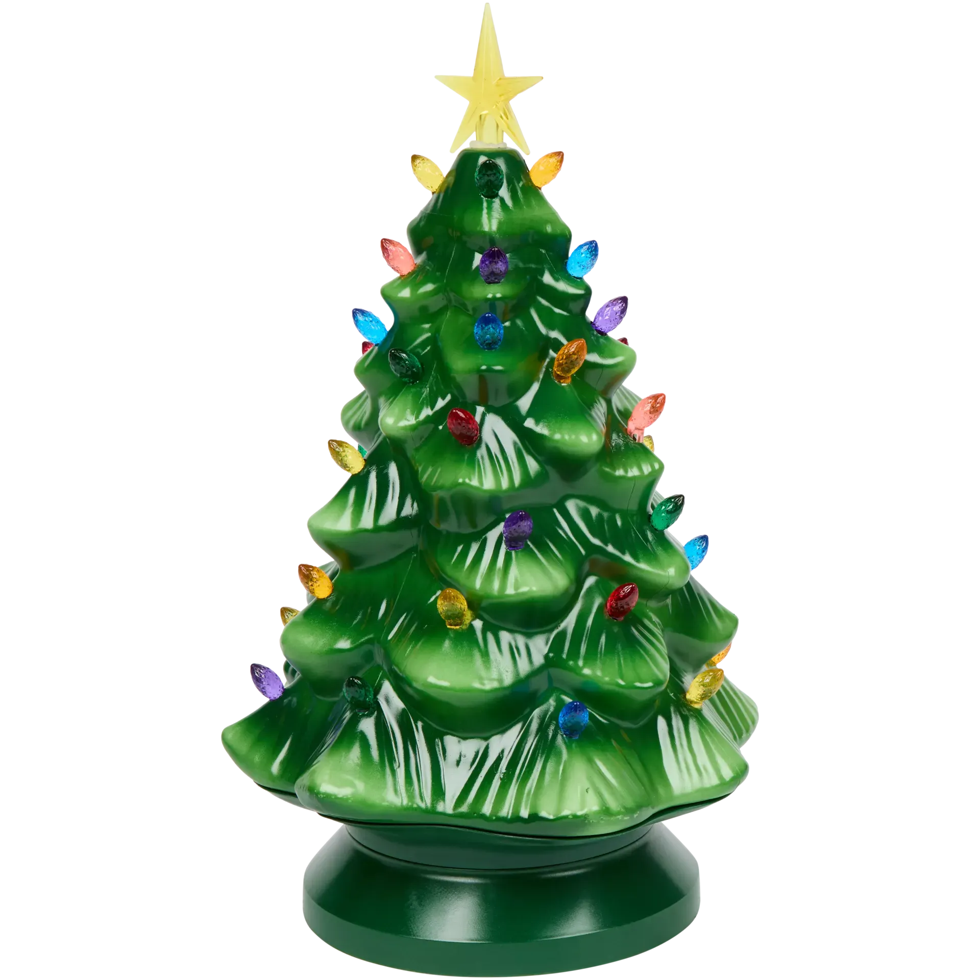 Kerstboom met verlichting