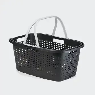 Fowey Laundry Basket Anthracite