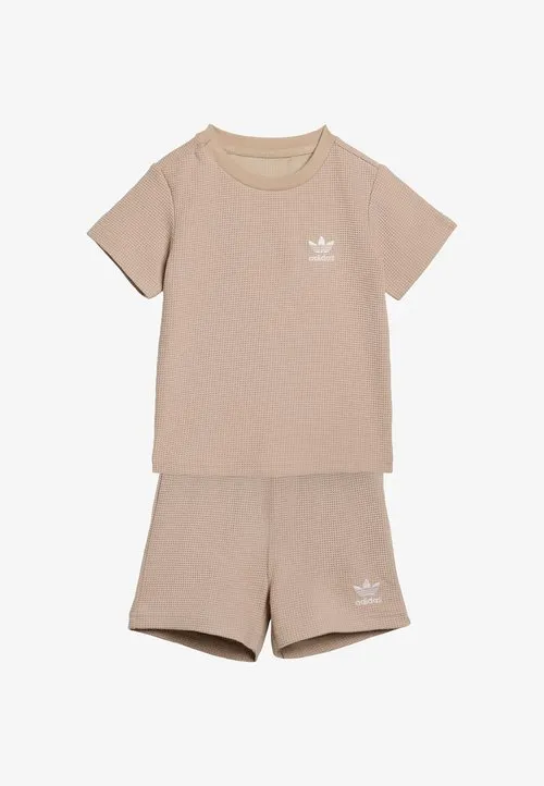 REGULAR WAFFLE SET-INFANT - Treningsdress - stone khaki