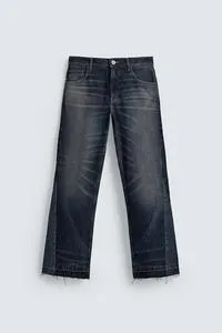 STRUCTURED FLARE FIT JEANS