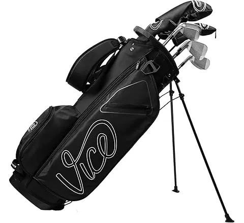 Vice Golf Men's Boost Complete Club Set with Golf Bag (Right Hand) (Steel)