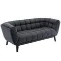 Sofá Murano 3 plazas gris obscuro