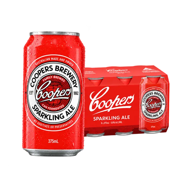 Coopers Sparkling Ale 5.8% – 6 pack