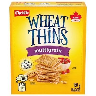 WHEAT THINS Multigrain Crackers, Baked with the goodness of wheat
