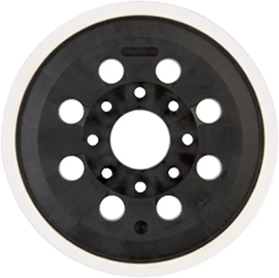 RS034 5 in. Soft Hook-and-Loop Sanding Pad | 5-Inch Diameter | Hook-and-Loop Surface | Multi-Hole Dust Extraction | Foam Construction | Sanding Accessory | Service Part