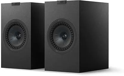 KEF Q3 Meta Bookshelf Speaker (Black, Pair)