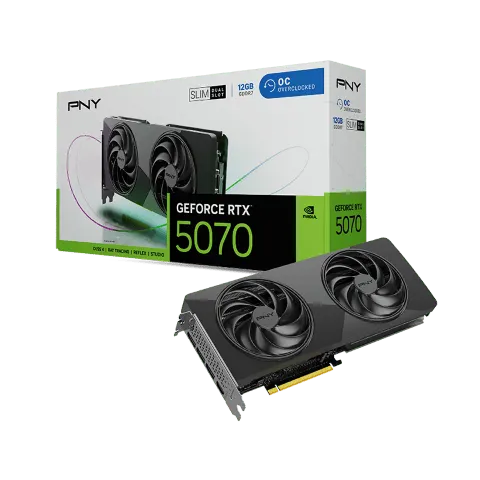 GeForce RTX 5070 12Go Slim Dual Fan Overclocked
