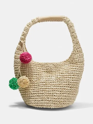 Pom Pom Paper Handbag