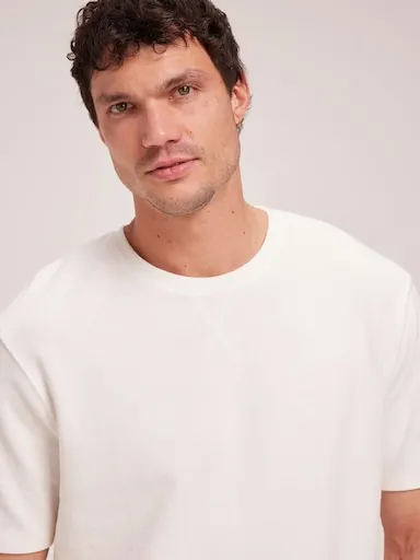 Just Jeans Short Sleeve Textured Tee